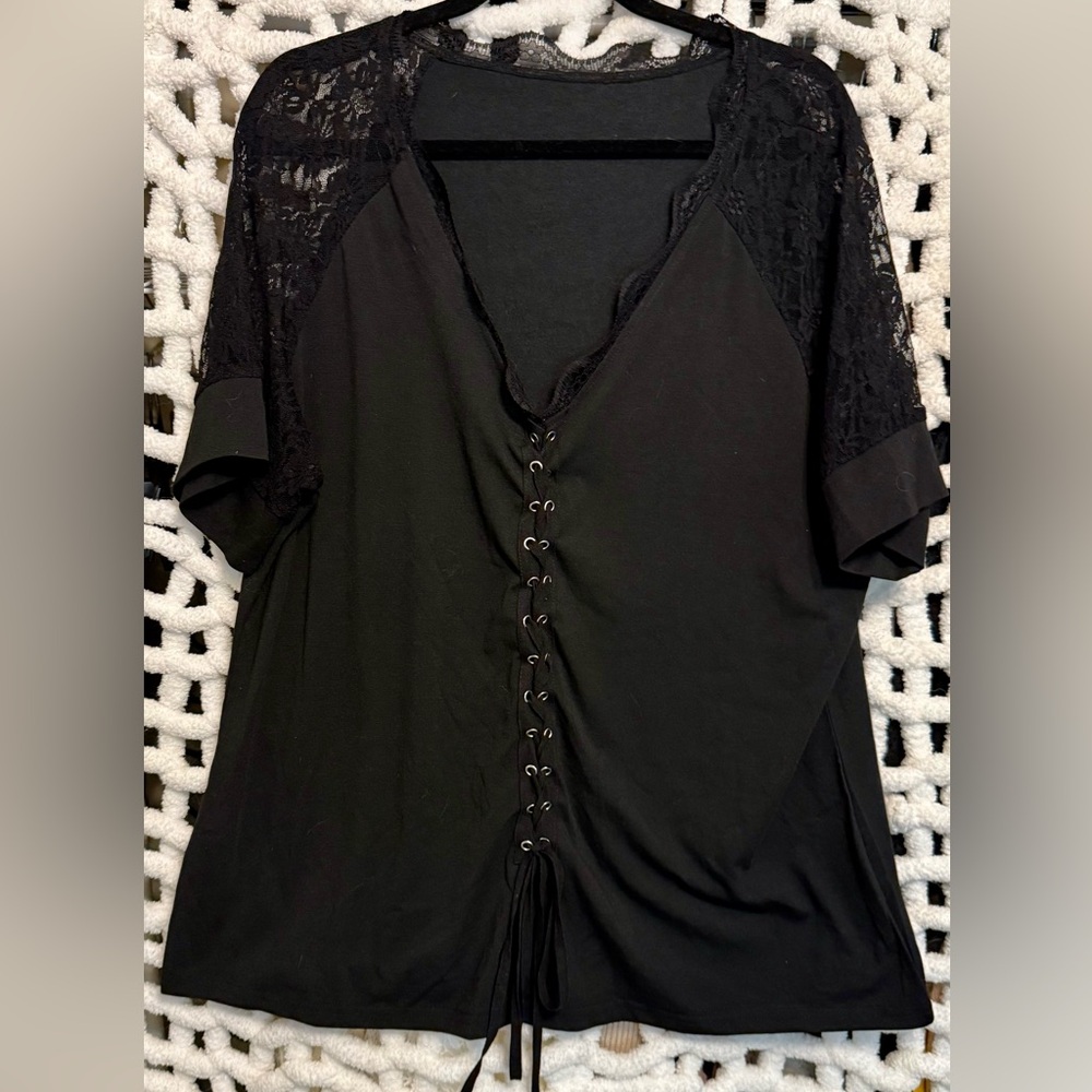 2X Short Sleeve Top